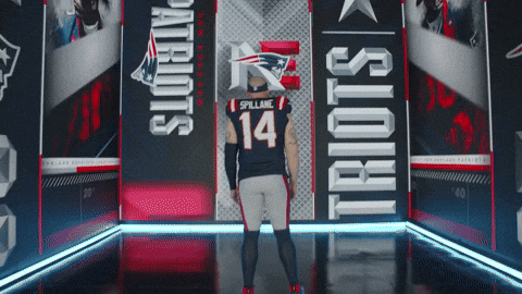Football Smile GIF by New England Patriots