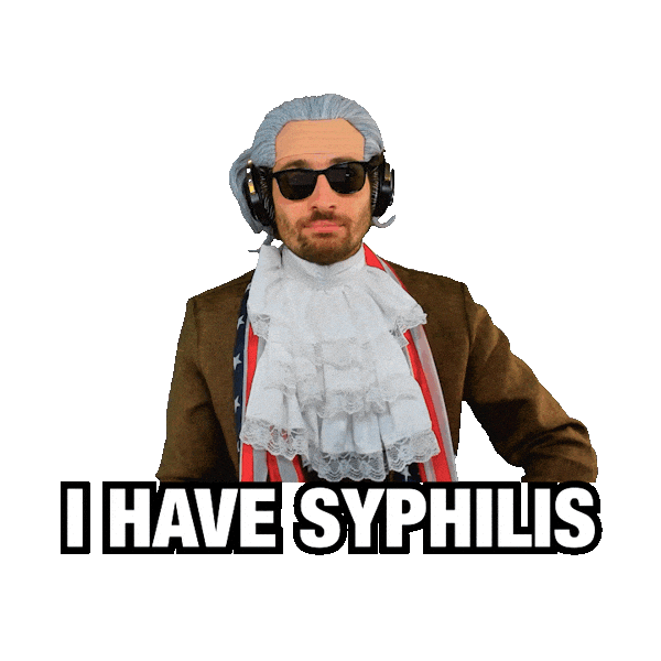 Benjamin Franklin Sti Sticker