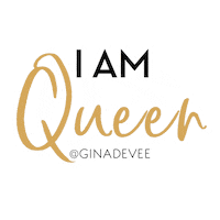 divinelivingbyginadevee queen divine living gina devee audacity to be queen Sticker