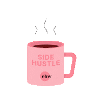 emilybezakwrites coffee side hustle ebw emily bezak writes Sticker