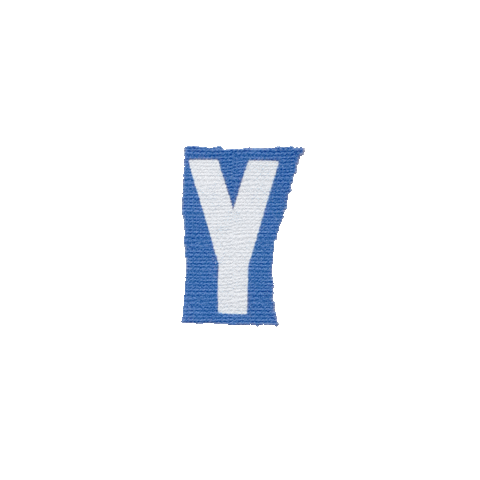 Alphabet Y Sticker by madebywar