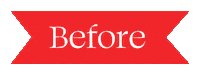Before Sticker by Apartment Therapy