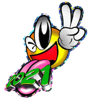 Happy Party Sticker by Good Boy Graphics