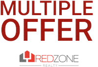 redzonerg realtor for sale open house under contract Sticker
