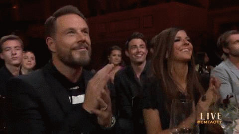clapping country GIF by CMT Artists of the Year
