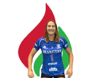 Volleyball Celebrating Sticker by AsotraPłomieńSosnowiec