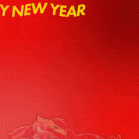 Happy New Year Pig GIF by Njorg