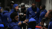 tunnel huddle GIF by NBA