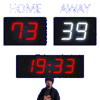 39 Away Sticker
