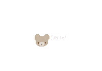 nana_bungu くま オススメ なな ななみーご Sticker