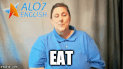 total physical response eat GIF by ALO7.com