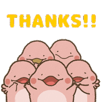 Thanks Monster Sticker