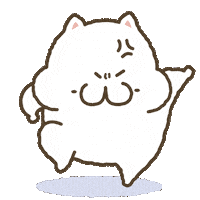Angry Cat Sticker