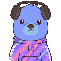 Happy In The Zone Sticker by BEARISH