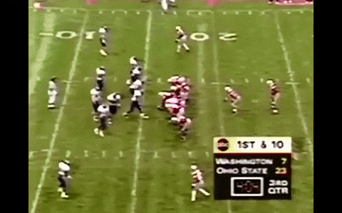 Eddie George touchdown