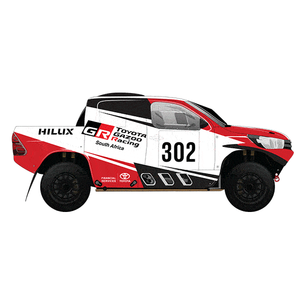 dakar dakar2019 Sticker by Toyota