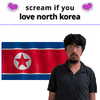 North Korea Kp Sticker