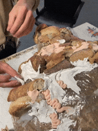 Walking Bread Making GIF by Alex Boya