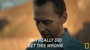 Disappointed Tom Hiddleston GIF by National Geographic TV