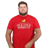 Kansas City Chiefs Nod Sticker by Jack Stack Barbecue