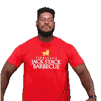 Kansas City Chiefs Football Sticker by Jack Stack Barbecue