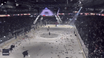 Vegas Fans Toss Teddy Bears Onto Ice After Hockey Team Scores