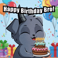 Happy Birthday Cake GIF