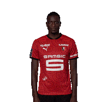 Serhou Guirassy Yes Sticker by Stade Rennais F.C.