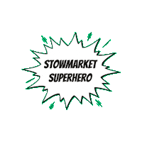 Stowmarket superhero hero litter litter pick Sticker