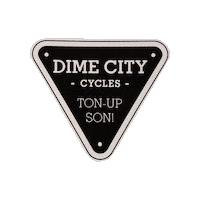 Motorcycle Sticker by Dime City Cycles