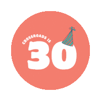 30Th Anniversary Crossroads Sticker by CKM