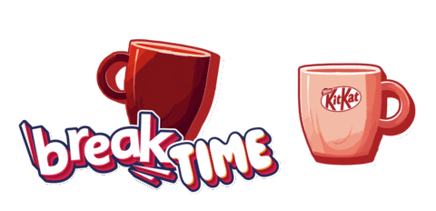 Tired Coffee Break Sticker by KitKat®