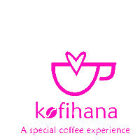 Kofihana coffee cafe kofihana brewtifulmess Sticker
