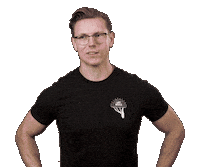 Not Bad Josh Scherer Sticker by Mythical Kitchen