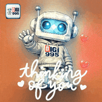 Miss You Sending Love GIF by Digi 995
