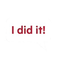 Celebrate I Did It Sticker by Loyola Marymount University