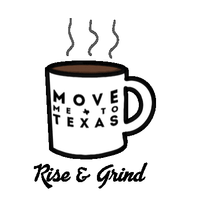 Real Estate Rise And Grind Sticker by MOVEMETOTX