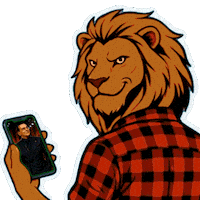Do It Lion Sticker