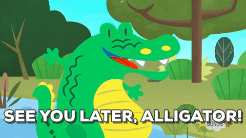 alligator goodbye GIF by Super Simple