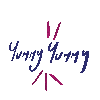 Yummy Yummy Food Sticker
