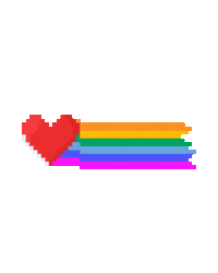 Love You Flirt Sticker by Marcel Katz / The Art Plug