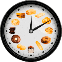 Time Clock Sticker by Pan Gabriel