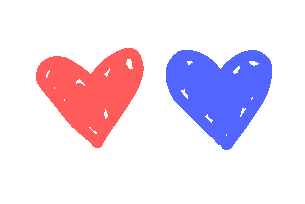 Heart Kinkikids Sticker