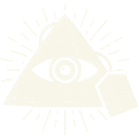 TEESUS providence gods eye teesus teebote Sticker