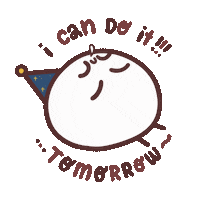 bigcirclestudio tired sleep bc procrastinate Sticker