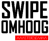 swipe up Sticker by Amsterdenim