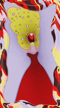 Ls528 trippy psychedelic avatar disco GIF