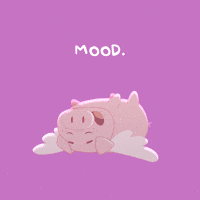 Tired Flying Pig GIF by PositivelyPigasus