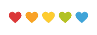 Love Is Love Hearts Sticker by BoxLunch