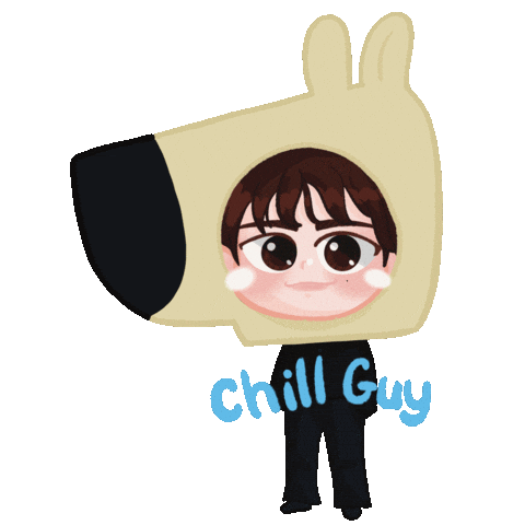 Dk Chillguy Sticker